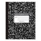 Roaring Spring Marble Cover Composition Book, Wide/Legal Rule, Black Marble Cover, 10 x 8, 60 Sheets 77505 - alternate 1